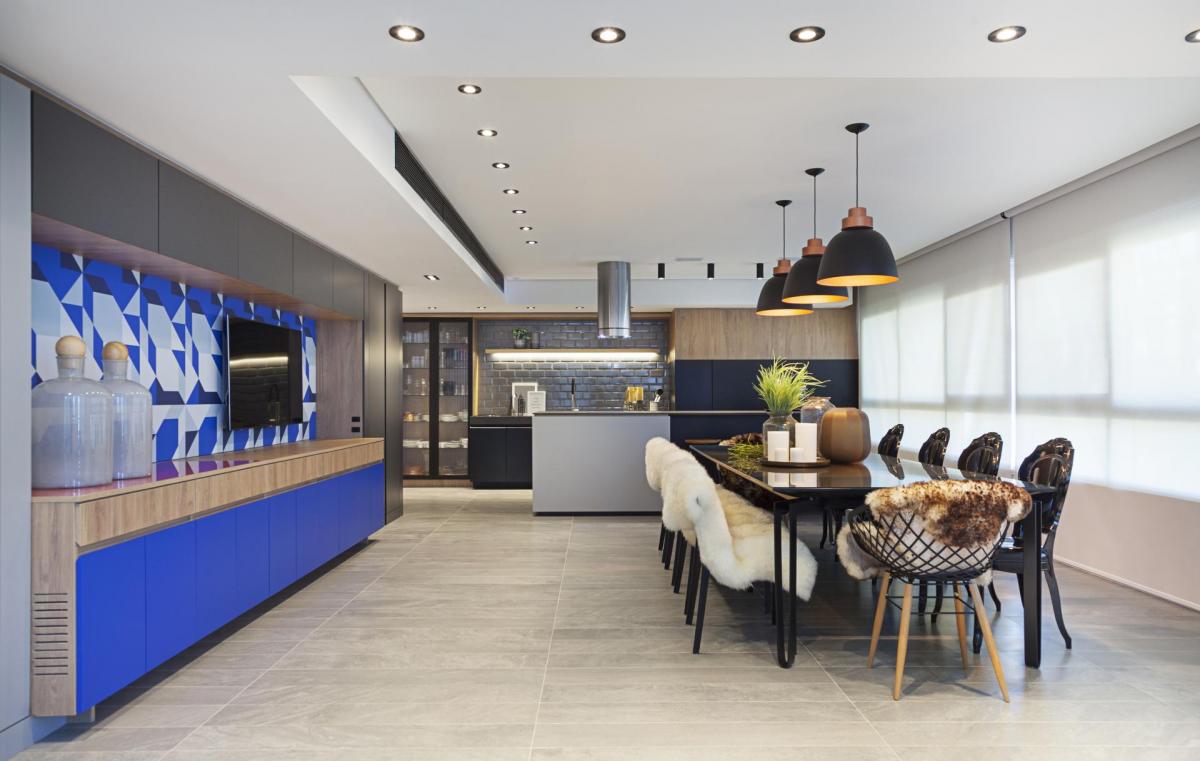 A versatilidade da cor azul na decoração de interiores - Portal M²