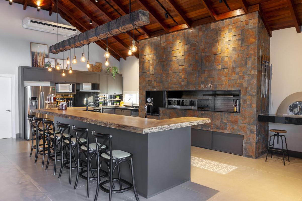 Estilo, funcionalidade e glamour na sua cozinha e espaço gourmet ...